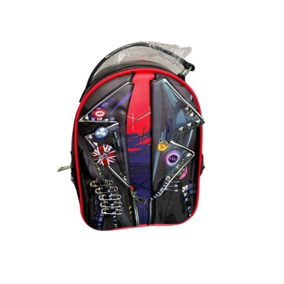 Her Universe Spider-Man: Across The Spider-Verse Spider-Punk Chase Mini Backpack - Picture 1 of 10